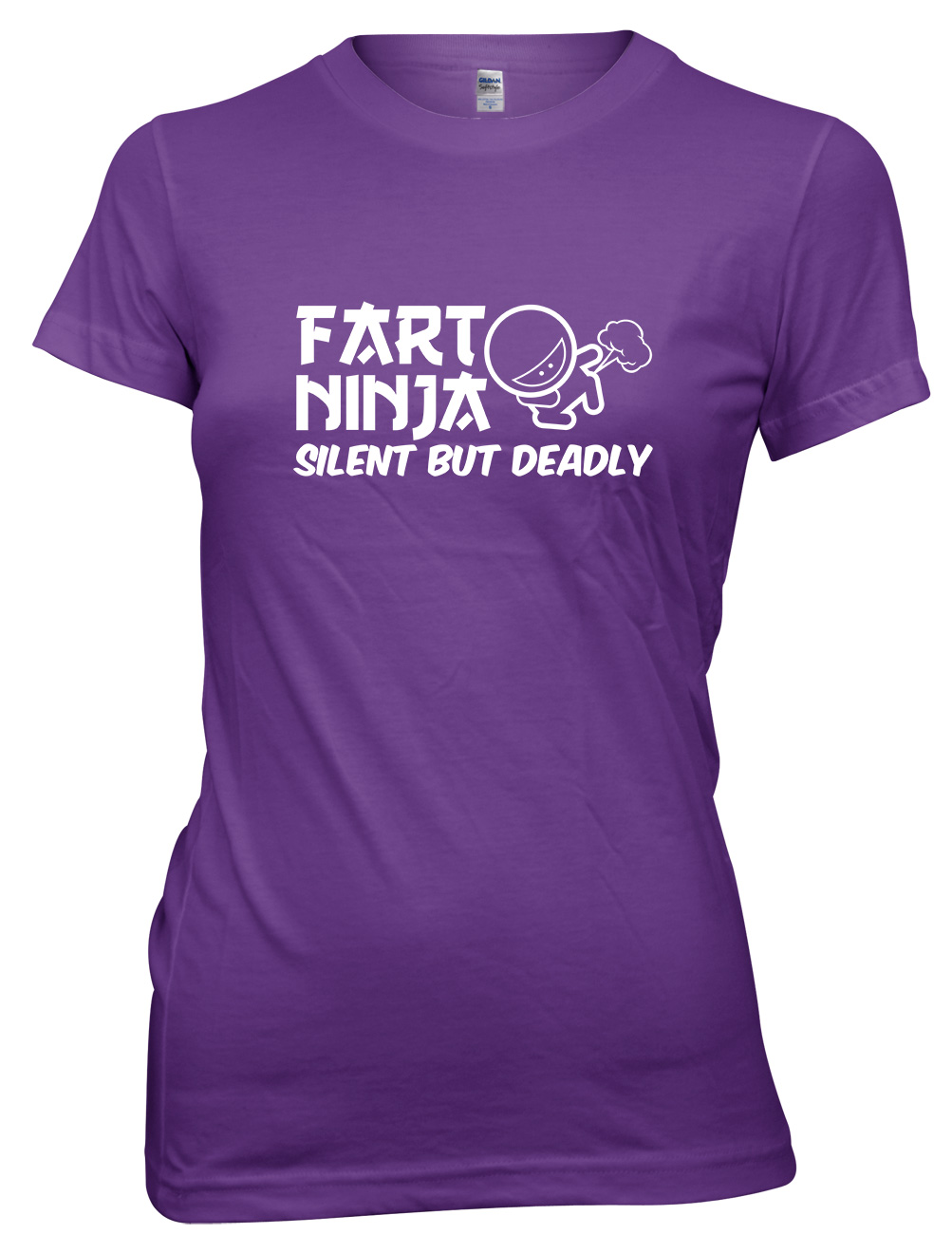 Fart Ninja Silent But Deadly Funny Womens Ladies T Shirt Ebay