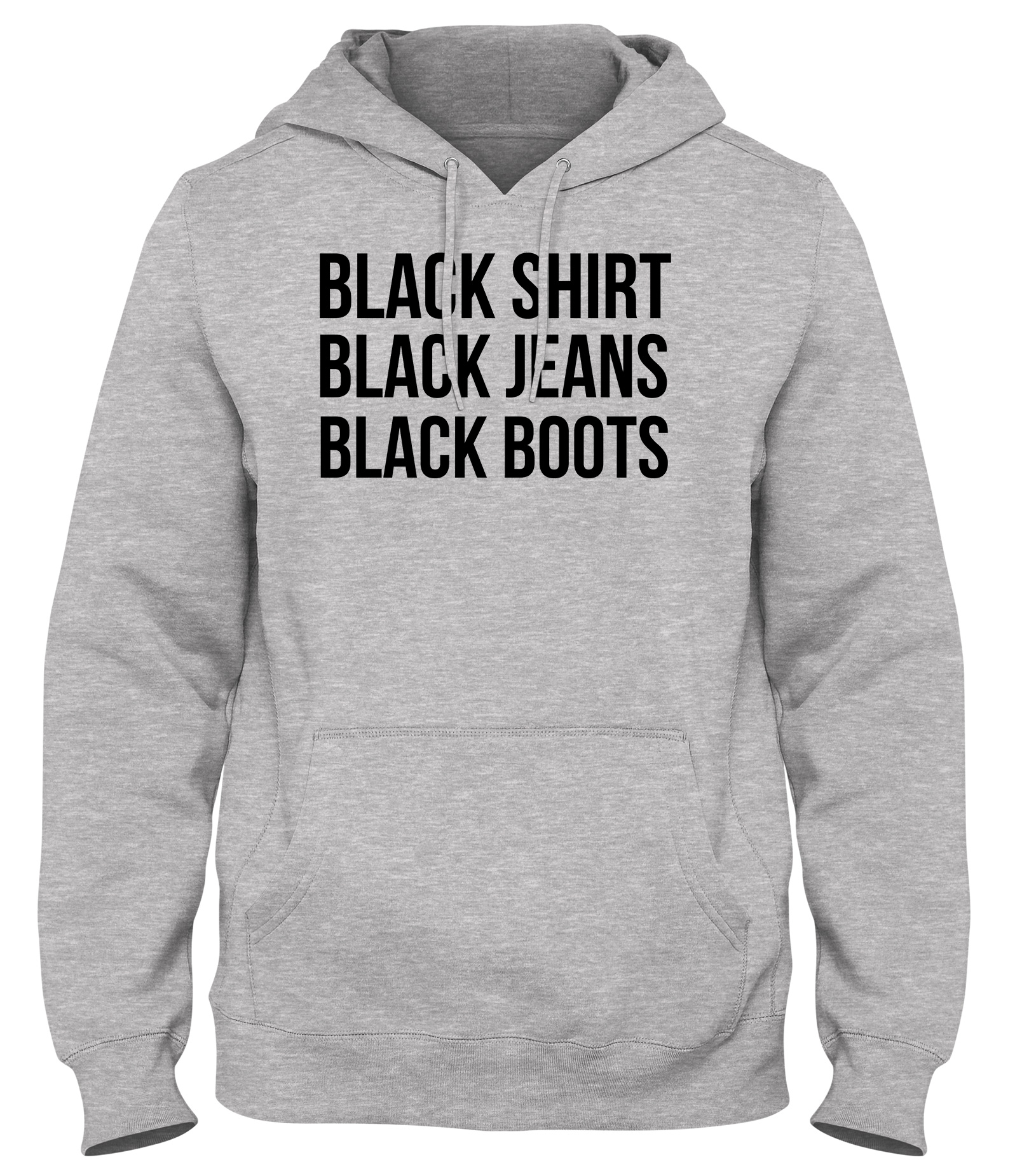 Black jeans best sale white hoodie